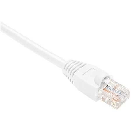 1Ft White Cat5E Patch Cable, Utp, Snagless